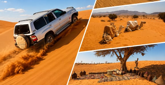 Agadir: Souss Massa 4WD Desert Safari with Lunch