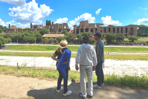 Rome : Visite en voiturette de golf avec dégustation de gelato artisanalVisite en voiturette de golf en français