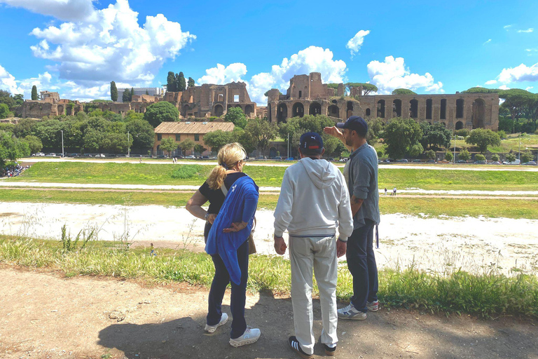 Rome: Golf Cart Tour met ambachtelijke gelato proeverijGolf Cart Tour in het Frans