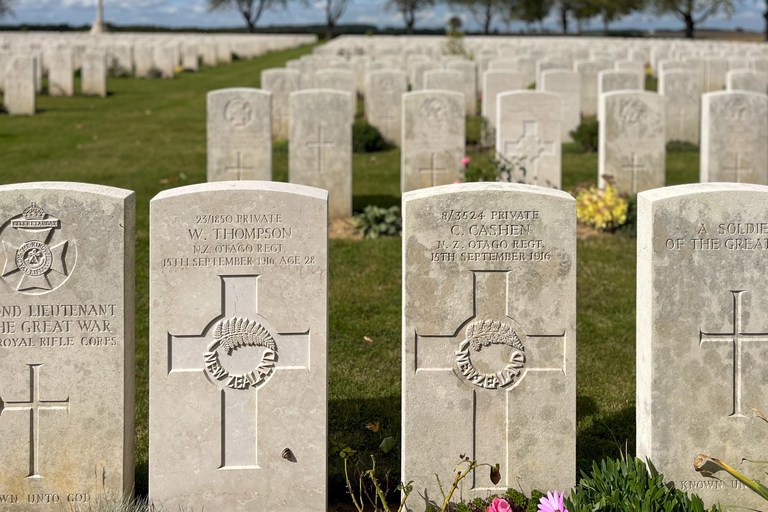 From Paris : WWI Somme Battlefields with Licensed Guide