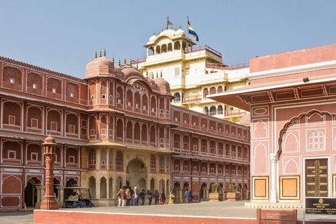 Da Agra: Tour di un giorno di Jaipur in auto con rientro da Agra/DelhiTour tutto compreso con servizio di riconsegna fino ad Agra