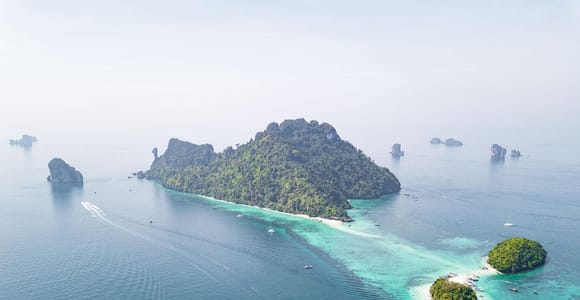 Krabi: 4 Islands & Krabi&#39;s Separated Sea Longtail Boat Tour