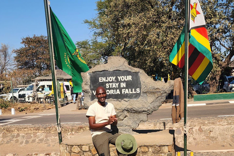 Victoria Falls: Guided Tour with Hotel Pickup