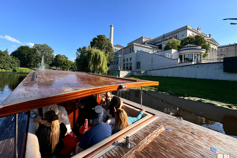 Riga: private VIP boat tour ''Through 19 Bridges'' 2 hours