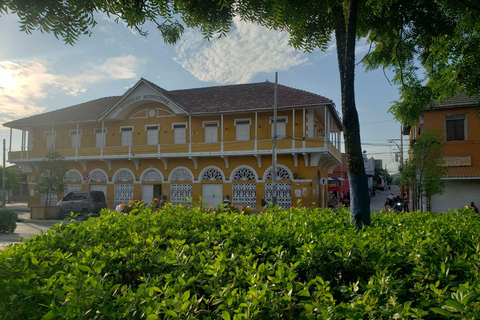 Guidad cykelrutt via Puerto Colombia