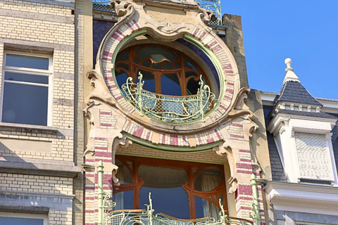 Brussels: Art Nouveau Bike Tour Tour en Français