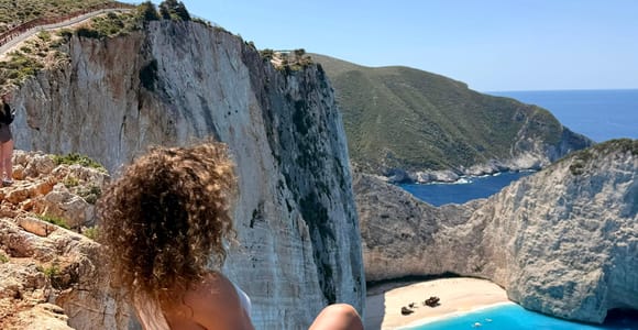 Small Group Shipwreck Beach & Blue Caves Tour by Land & Sea
