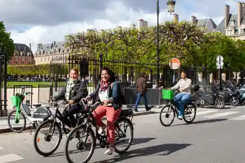 Paris: E-cykeltur - det monumentale og skjulte Paris