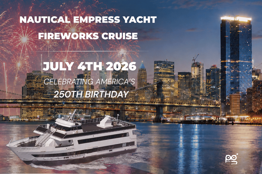 NYC: 4. Juli Feuerwerks-Bootsfahrt an Bord der Nautical Empress. Foto: GetYourGuide NYC: 4. Juli Feuerwerks-Bootsfahrt an Bord der Nautical Empress. Foto: GetYourGuide