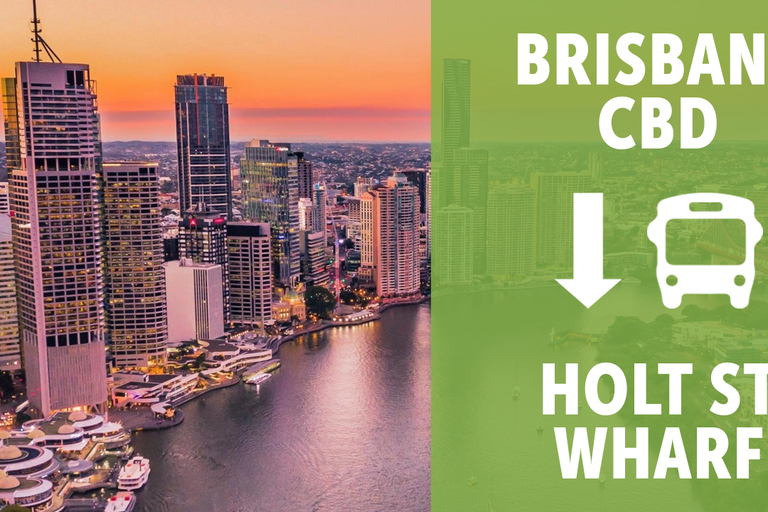 BRISBANE: TANGALOOMA SHUTTLE Z CBD DO HOLT ST WHARF8:35 - Odbiór w Cineplex South Bank