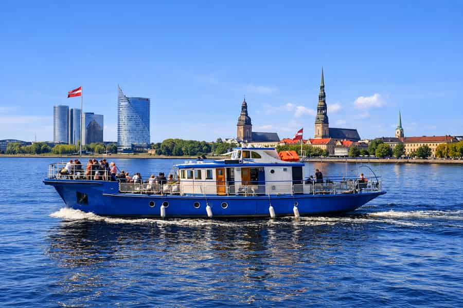 Bootsfahrt von Riga nach Jurmala. Foto: GetYourGuide Bootsfahrt von Riga nach Jurmala. Foto: GetYourGuide
