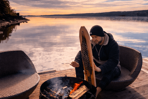 Oslo: Malmøya Island Salmon Grilling Workshop & Jacuzzi