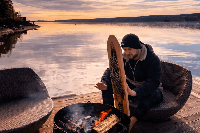 Oslo: Malmøya Island Salmon Grilling Workshop & Jacuzzi
