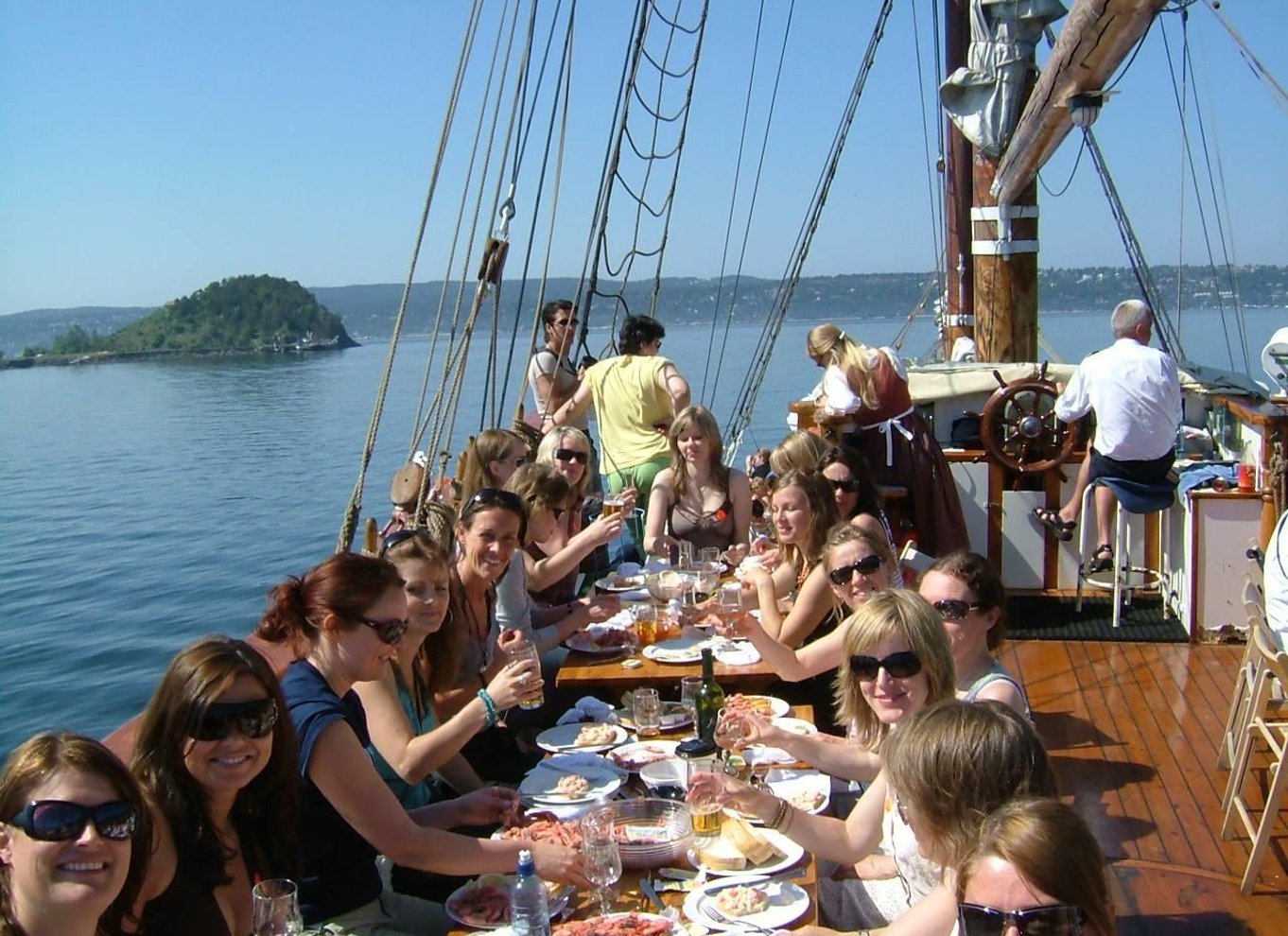 Oslo: Aftencruise i fjorden med rejebuffet