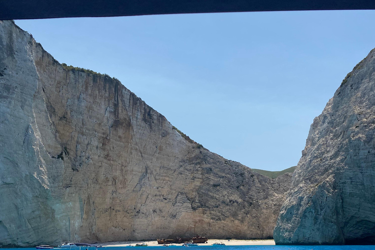 Zakynthos: Privat kryssning till Shipwreck Beach