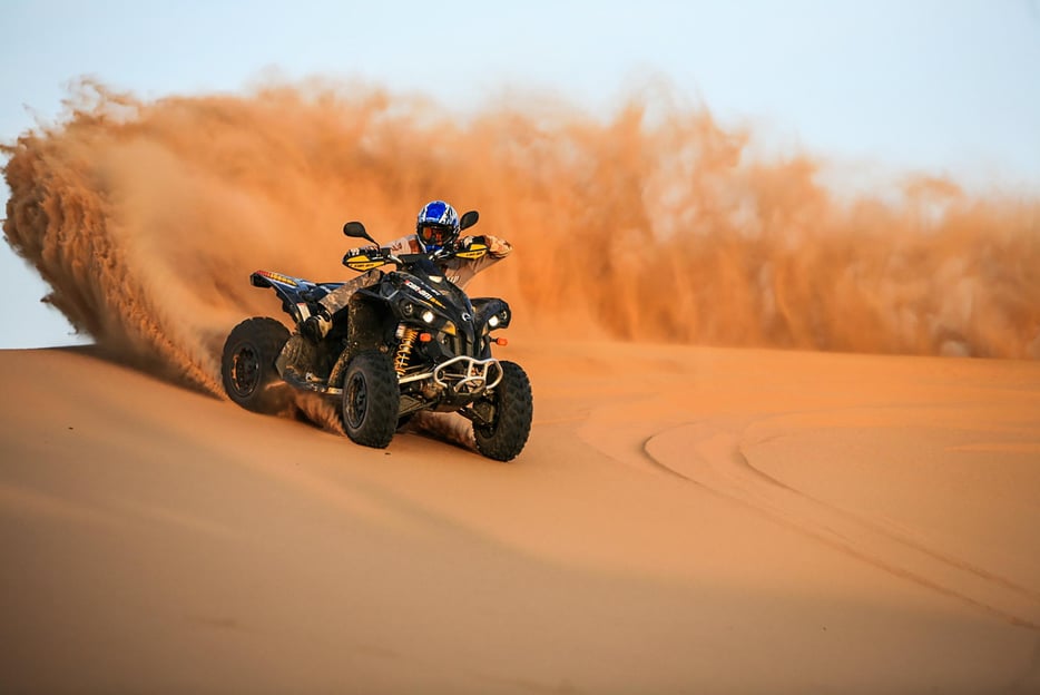 Dubai: Red Dune Safari, Quad Bike, Camel Ride, BBQ Dinner