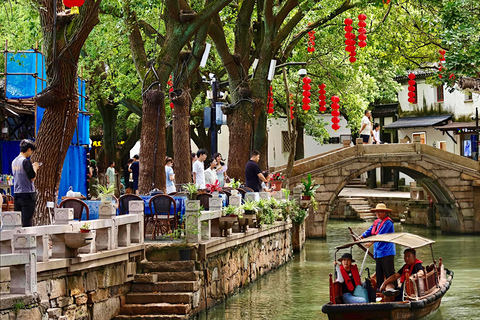 Authentic Tongli Water Town: Garden, Boat & Teahouse Pingtan