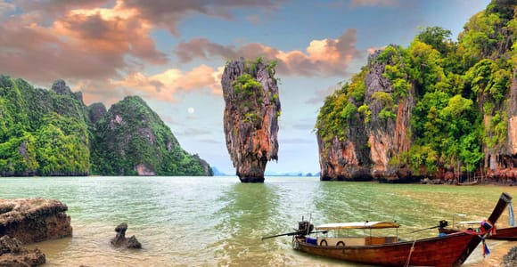 Ao Nang: James Bond & Hong Islands w/Canoeing by Speed Boat