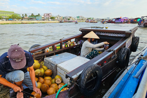 Von HCM: Mekong Delta Can Tho Floating Market 2-Tages-TourGruppentour und Aufenthalt im 3-Sterne-Hotel (mindestens 2 Personen)