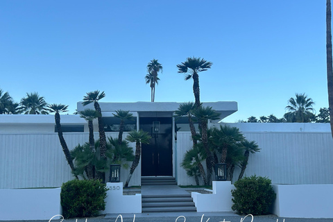 Palm Springs: Celebrity Homes Guided Electric Cart Tour Explore Palm Springs Celebrity Homes in Style