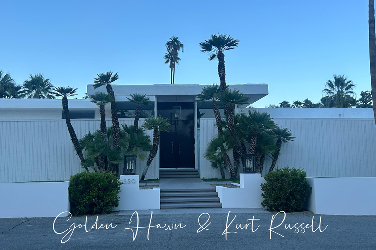 Palm Springs: Celebrity Homes Guided Electric Cart Tour Explore Palm Springs Celebrity Homes in Style
