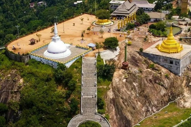 Kandy: Pinnawala, Ambuluwawa, and Village Tour