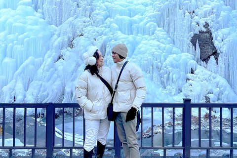 Seoul: Strawberry Picking & Eobi Ice Valley & Nami Island 5. Strawberry Picking & Eobi Ice Valley & Snow Sledding