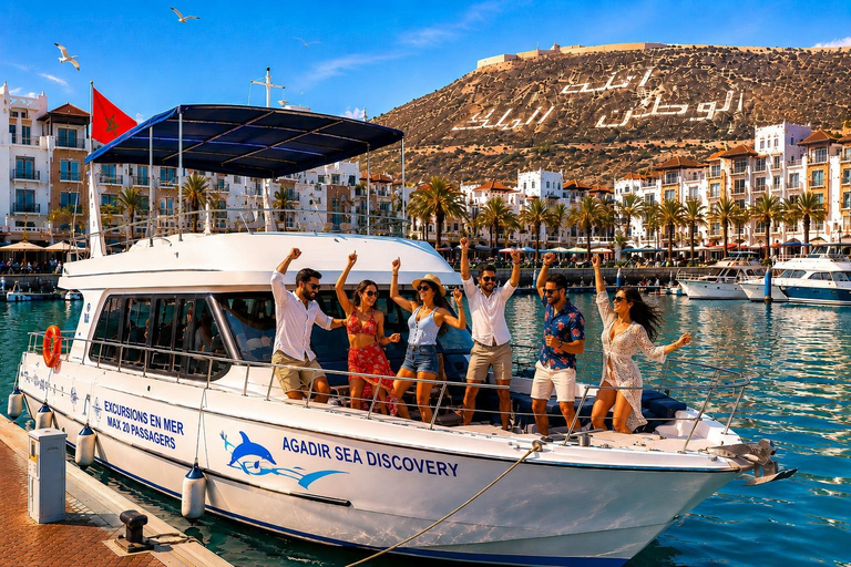 Agadir: Half-Day Boat Trip with BBQ Lunch and Fishing