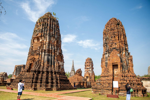 De Bangkok: excursion d'une journée en petit groupe au parc historique d'AyutthayaVisite en anglais en petit groupe avec prise en charge à l'hôtel