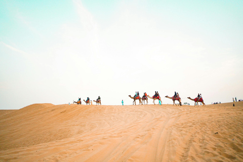 Doha: Sunset Desert Safari, Dune Bashing with dinner at Souq