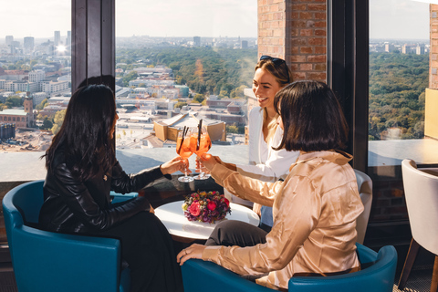 Berlin: Panoramapunkt mit Crémant im Café - Kombiticket