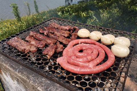 Esperienza di paddleboarding e barbecue nel lago artificiale di Billings