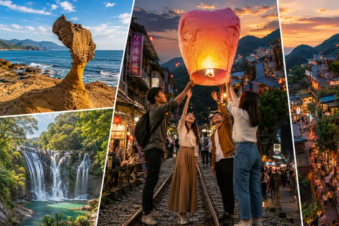 Taipei: Yehliu, Jiufen & Shifen Sky Lantern Private Tour - Image 2