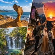 Taipei: Yehliu, Jiufen & Shifen Sky Lantern Private Tour