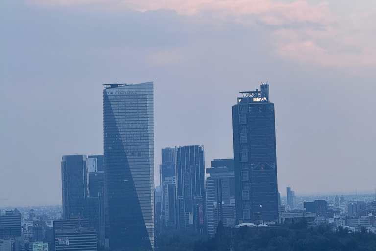 Mexico City: Cable Car, Forest & Centro Bike Tour