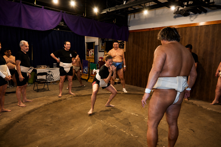 Tokyo Ginza: Sumo Training with Former Top-Division Rikishi