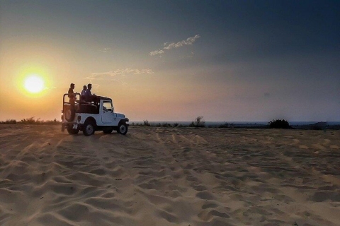 Safari na wielbłądach i prywatna wycieczka Jeep Safari z JodhpurSafari na wielbłądach + półdniowa wycieczka Jeep Safari