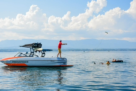 Geneva: Private Wakeboarding on Lake Geneva