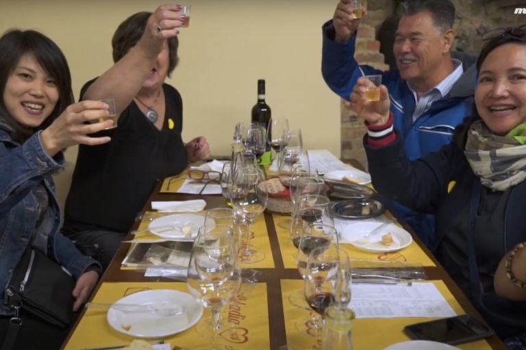 Pienza & Montepulciano: Ganztägige WeintourTour auf Portugiesisch