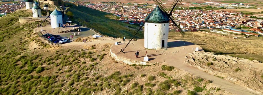 Depuis Madrid : Explorez Tolède et les moulins de Don Quichotte de la Manche