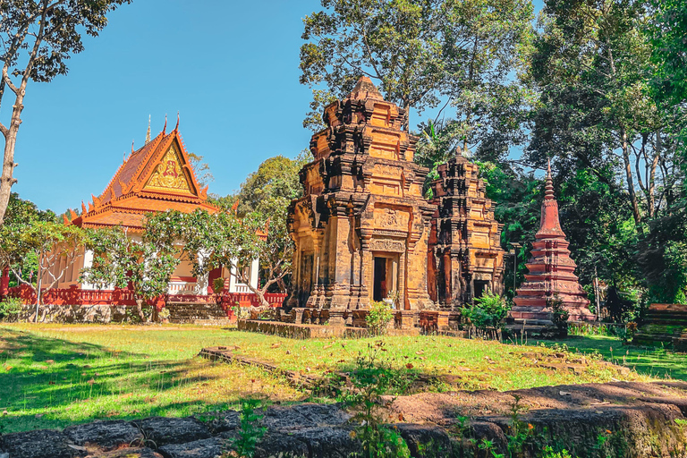 Siem Reap: Mercato libero e tour dei templi locali