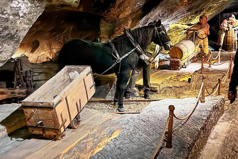 克拉科夫：维利奇卡盐矿导览游（含门票）盐矿英语导览游（含酒店接送）