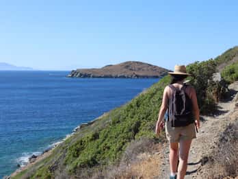 Syros: Wanderung zu den Weststränden