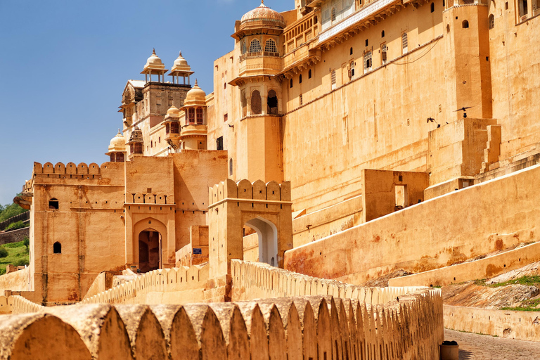 Au départ de Delhi : circuit de 8 jours dans le Triangle d'Or, Jodhpur et UdaipurCette option comprend un véhicule privé à courant alternatif et un guide.