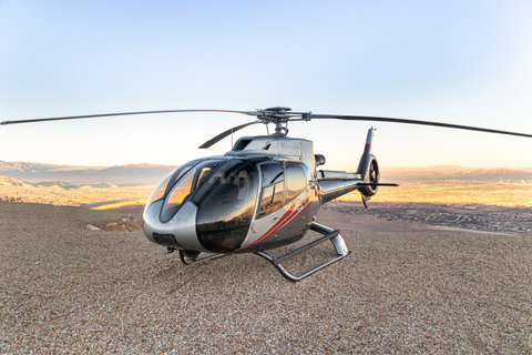 Las Vegas: Helicopter Flight over the Strip with Options Las Vegas Strip Night Flight with Hotel Transfer