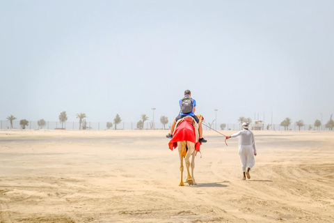 Qatar Desert Safari: Camel Ride, Dune Bashing & Inland Sea Shared Tour From meeting Point