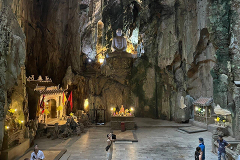 Montagnes de marbre, Lady Buddha, Da Nang de nuit et fleuve Han