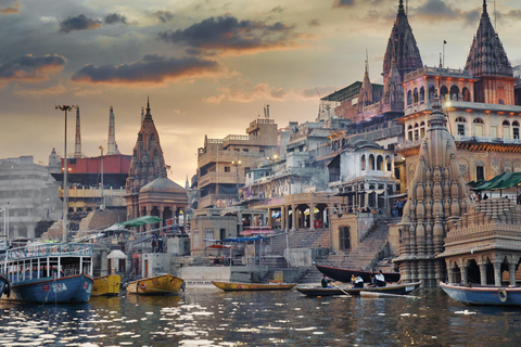 Varanasi: Privat matupplevelse med Ganga Aarti-ceremoni