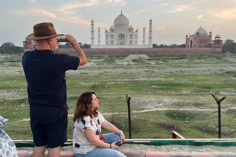 From Delhi - Hassle Free Taj Mahal and Agra Fort Tour By Car Transport and Tour Guide only