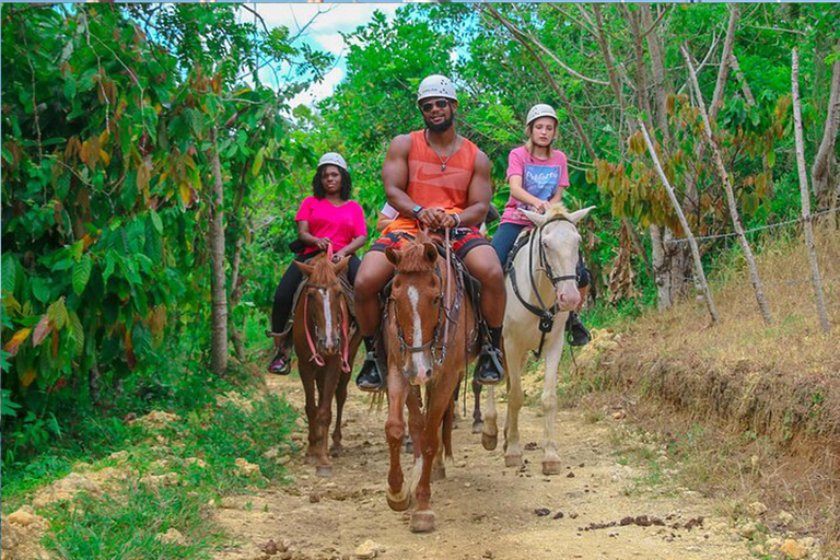 Buggy, Horseback Riding and Zip Line with Lunch included from Punta Cana